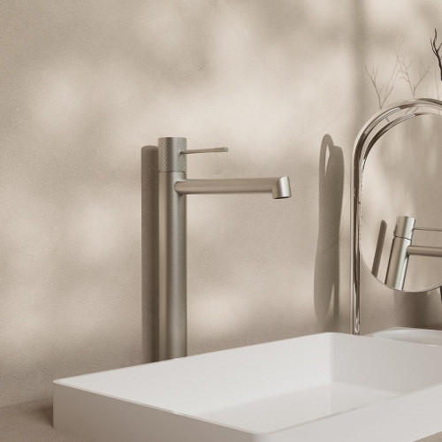 Смеситель для раковины Vincea Desire VBF-1D2BN цвет Брашированный никель