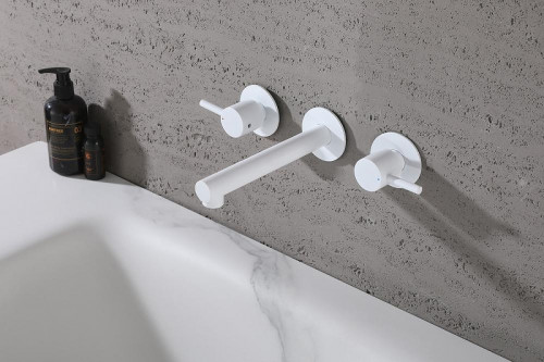 Смеситель для раковины Abber Emotion AF88121W цвет Белый матовый