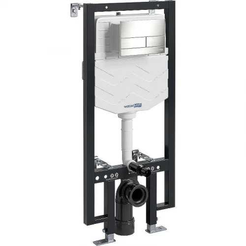 Инсталляция WasserKRAFT Vils 56TLT.010.ME.BN04 для унитаза с клавишей смыва Никель