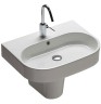 Раковина Hatria Area 60 Y0UH01 Белая фаянс подвесная