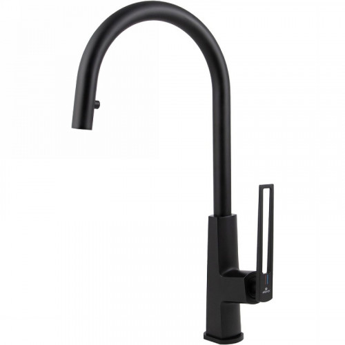 Смеситель для кухни Kaiser Merkur 27166-2 Черный матовый латунь