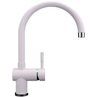 Смеситель для кухни Ulgran Quartz UQ-021-04 Платина нержавеющая сталь