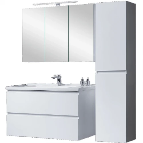 Тумба с раковиной Orans BC-4023W 100 40231000wuv005 Белый глянец МДФ / ЛДСП