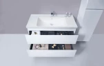 Тумба с раковиной Orans BC-4023W 100 40231000wuv005 Белый глянец МДФ / ЛДСП