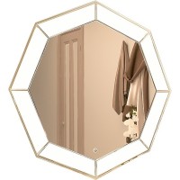 Зеркало Azario Renato 80 CS00063643 с подсветкой с сенсорным выключателем стекло