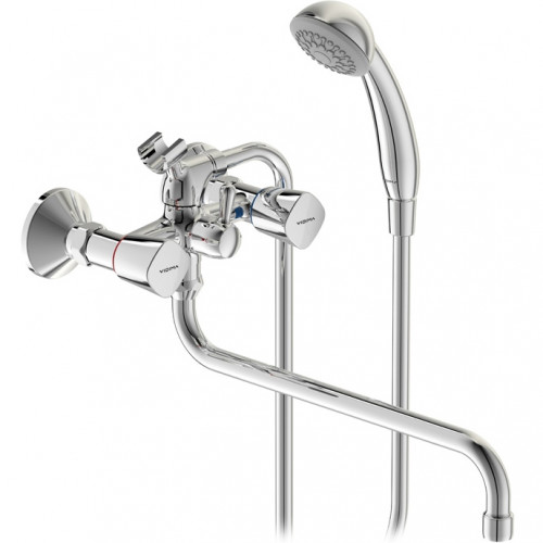 Смеситель для ванны Vidima Quadro BA346AA универсальный