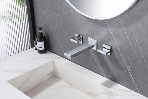 Смеситель для раковины Abber Daheim AF82122 Хром латунь встраиваемый