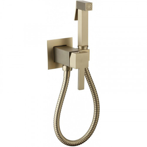 Гигиенический душ со смесителем CeramaLux KBS/006 Бронза латунь встраиваемый