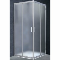 Душевой уголок Vincea Rapid 100x100 VSS-3R90/10MT профиль Хром стекло текстурное