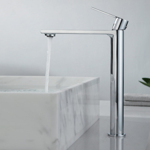 Смеситель для раковины Vincea Vogue VBF-1V2CH Хром латунь