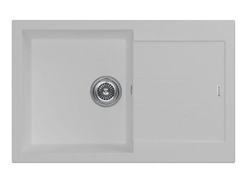 Кухонная мойка KUCHENSTERN PLAT 50 78x50 206WH20 цвет Белый
