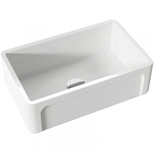 Кухонная мойка Kerasan Hannah Yorkshire 76 542101 Белая керамика встраиваемый