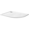 Душевой поддон из искусственного камня BelBagno Uno 120x90 L TRAY-MR-UNO-RH-120/90-550-35-W-L Белый