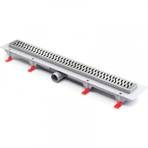 Душевой лоток Paini Harmony 650 CH650HN с решеткой Хром