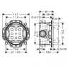 Смеситель для душа Hansgrohe Vivenis 75615670S цвет Черный матовый
