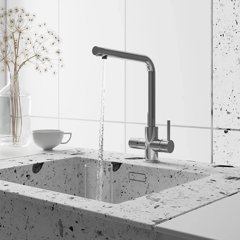 Смеситель для кухни Paini Primavera PRCR6433VEB90 Хром