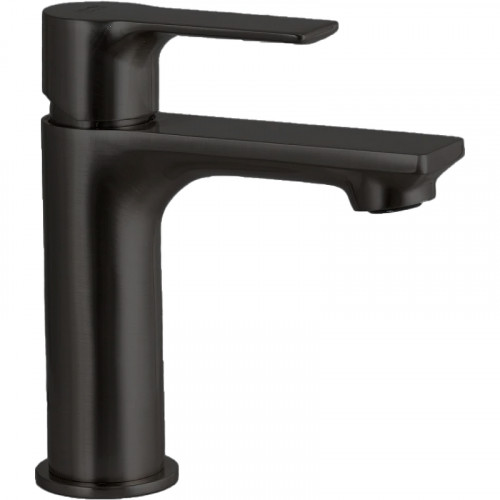 Смеситель для раковины Remer Energy EY12CFP Черный брашированный хром латунь