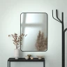 Зеркало Evoform Colora 100х70 BY 0439 с окантовкой - Черный цвет стекло