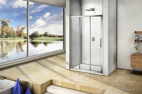 Душевая дверь Good Door Orion WTW-110-C-CH 110 профиль Хром стекло прозрачное