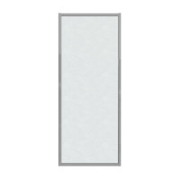 Душевая стенка Grossman Style 100 200.K33.05.100.10.02 профиль Хром стекло шиншилла