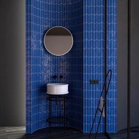 Раковина-чаша Artceram Atelier 44 ATL001 05 00 Белая матовая фаянс накладная