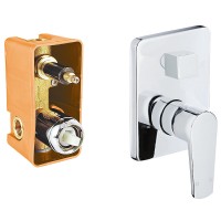Душевая система Azario Treya AZ-15680711 Хром латунь встраиваемый