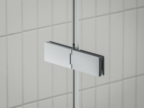 Душевая дверь Ravak Cool COSD2-110 X0VVDCA00Z1 профиль Хром стекло Transparent