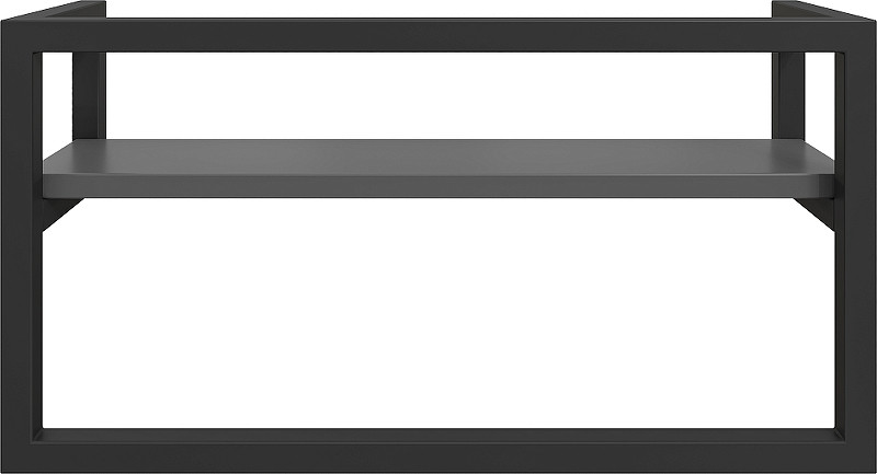Полка DIWO Элиста 40 П23244 цвет Черный Антрацит