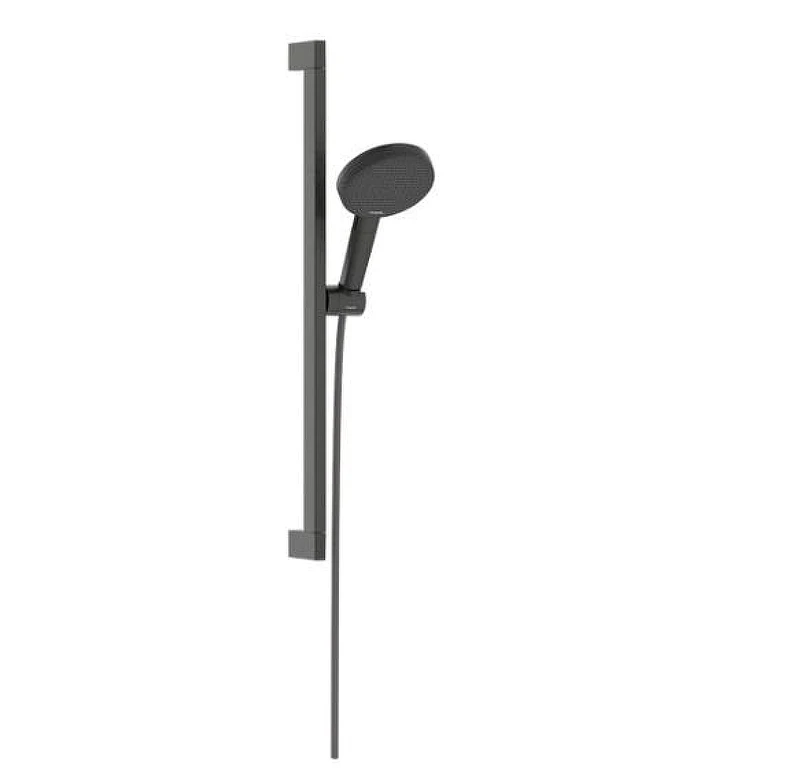 Душевой гарнитур Hansgrohe Alive Select S 24600340 цвет Шлифованный черный хром