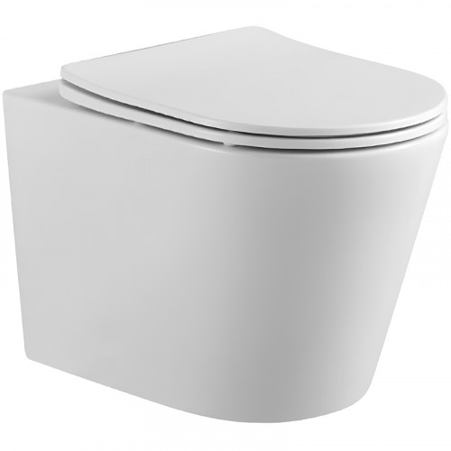 Унитаз Aquatek Вега AQ1904-00 подвесной с сиденьем Микролифт фарфор подвесной