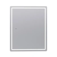 Зеркальный шкаф Vigo Geometry 50 454 с подсветкой цвет Белый