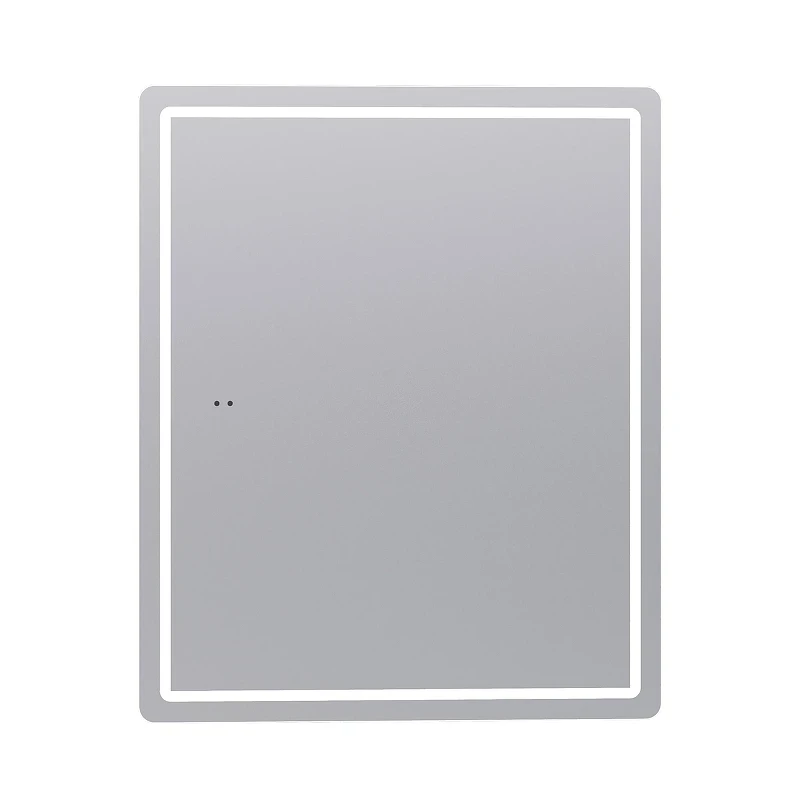 Зеркальный шкаф Vigo Geometry 50 454 с подсветкой цвет Белый