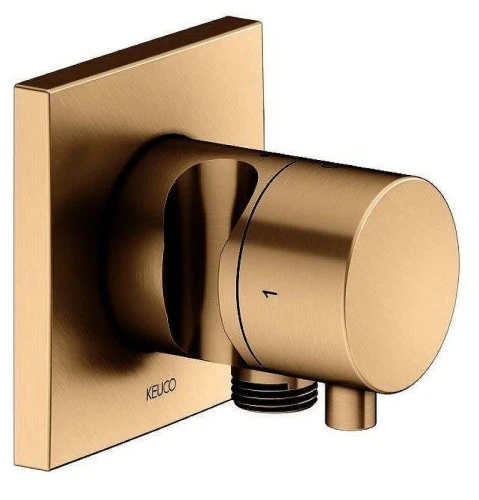 Шланговое подключение Keuco IXMO 59557031202 цвет Шлифованная бронза