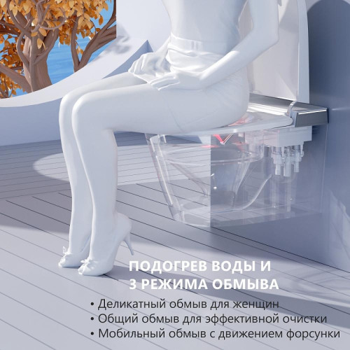 Умный унитаз подвесной