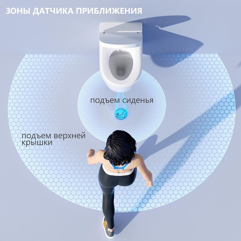 Умный унитаз подвесной