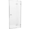 Душевая дверь New Trendy Avexa Chrome 80 R EXK-1442 профиль Хром стекло прозрачное