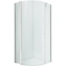 Душевой уголок New Trendy New Soleo Chrome 80х80 K-0415 профиль Хром стекло прозрачное