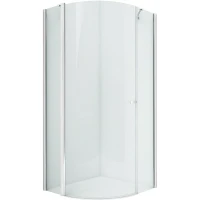 Душевой уголок New Trendy New Soleo Chrome 80х80 K-0415 профиль Хром стекло прозрачное