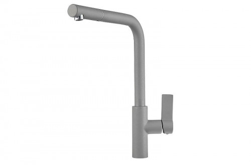 Смеситель для кухни Granula 2502 цвет Алюминиум