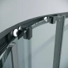 Душевой уголок Grossman Cosmo 90х90 301.K33.02.9090.21.00 профиль Черный матовый стекло прозрачное