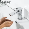 Смеситель для раковины Gappo G18 G1018-1 Хром латунь