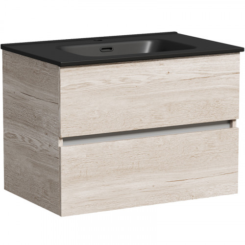 Тумба под раковину Sancos Urban 70 UR70EG подвесная Дуб Галифакс натуральный МДФ / ЛДСП