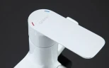 Смеситель для ванны Gappo G48 G2248 универсальный Белый Хром латунь на стену