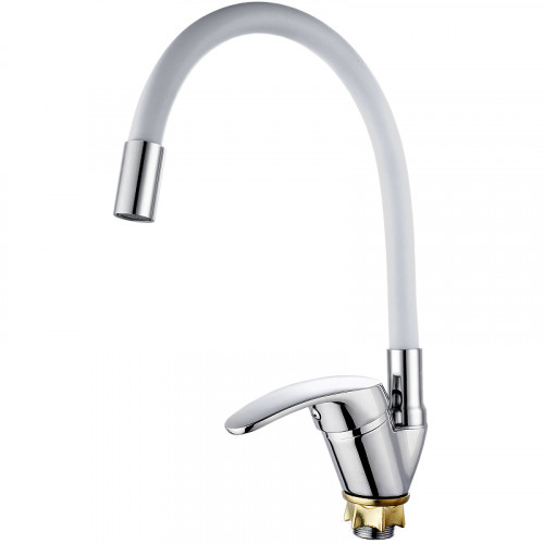 Смеситель для кухни Viko V-3244 Хром Белый