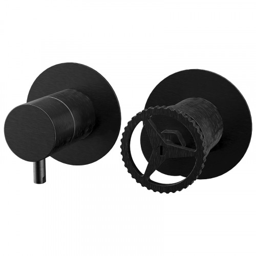 Смеситель для душа Remer Chrono CH93ZPCFP цвет Черный брашированный хром