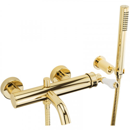 Смеситель для ванны Migliore Ermitage Mini 28590 Золото латунь на стену