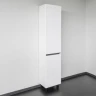 Шкаф пенал Comforty Лозанна 40 00-00017838 цвет Белый глянец