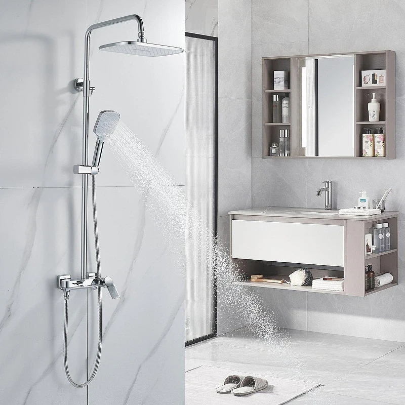 Душевая система Shevanik S4136 цвет Хром