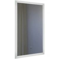 Зеркало Comforty Эдельвейс 45 00-00014148 с подсветкой с бесконтактным выключателем и подогревом