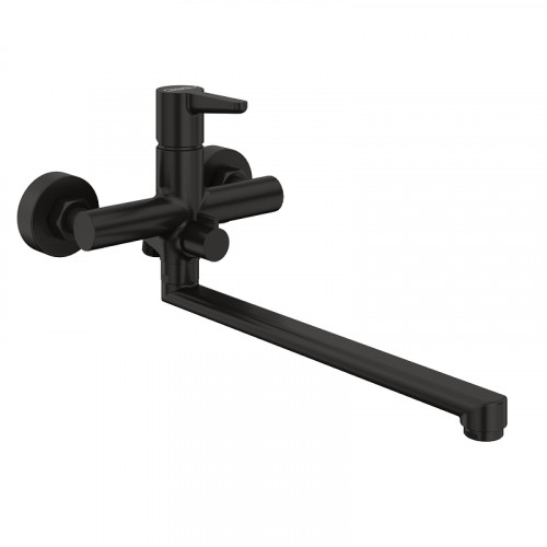 Смеситель для ванны Urbatec Veneto VE50753YO универсальный цвет Черный брашированный